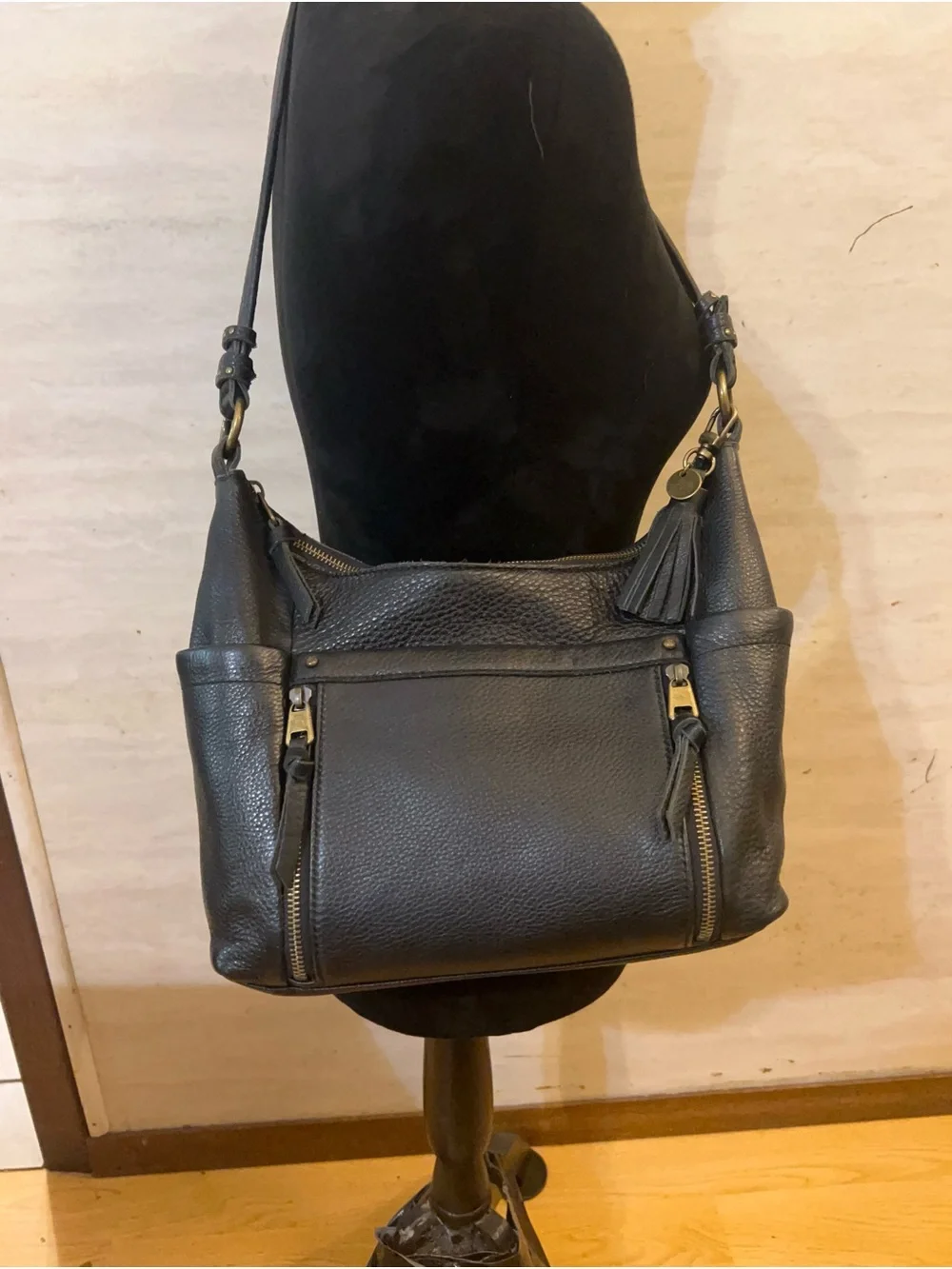 The Sak Collective Keira Leather Hobo Bag.